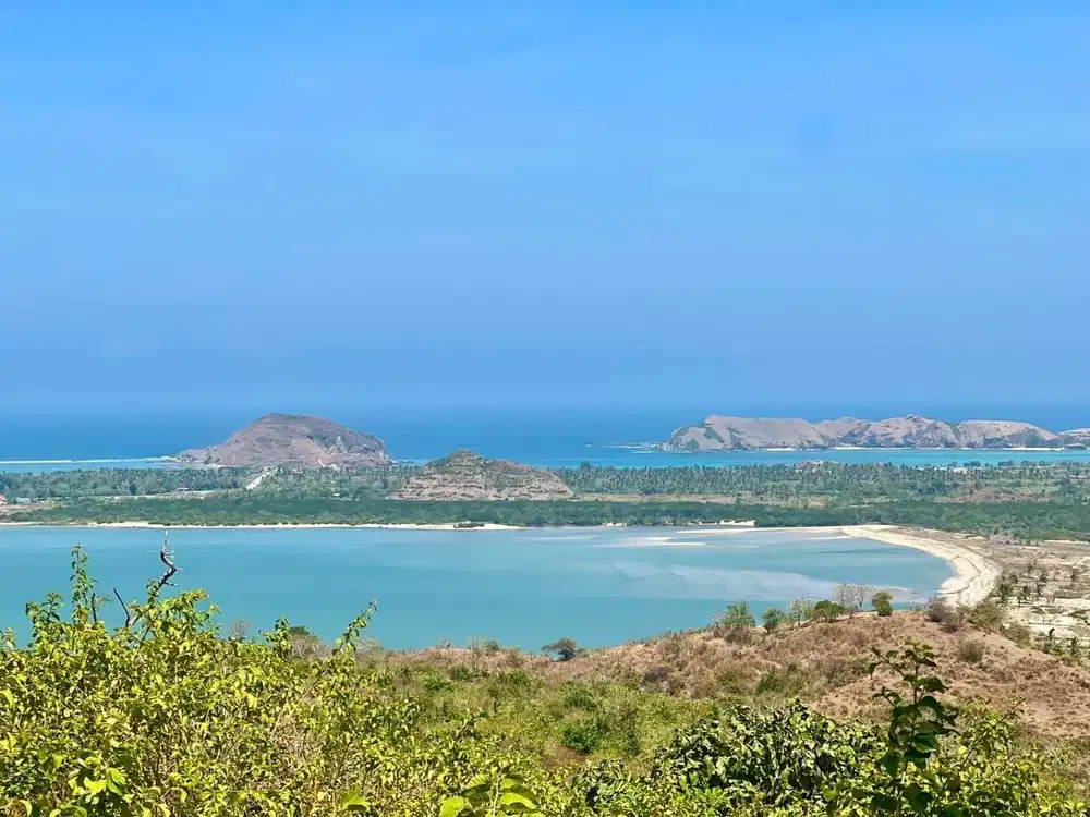 Tanah premium dekat pantai Tanjung ann Lombok. Cocok untuk villa