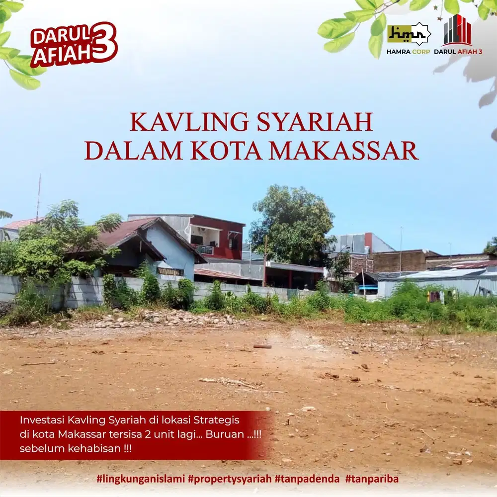 Kavling di tengah kota