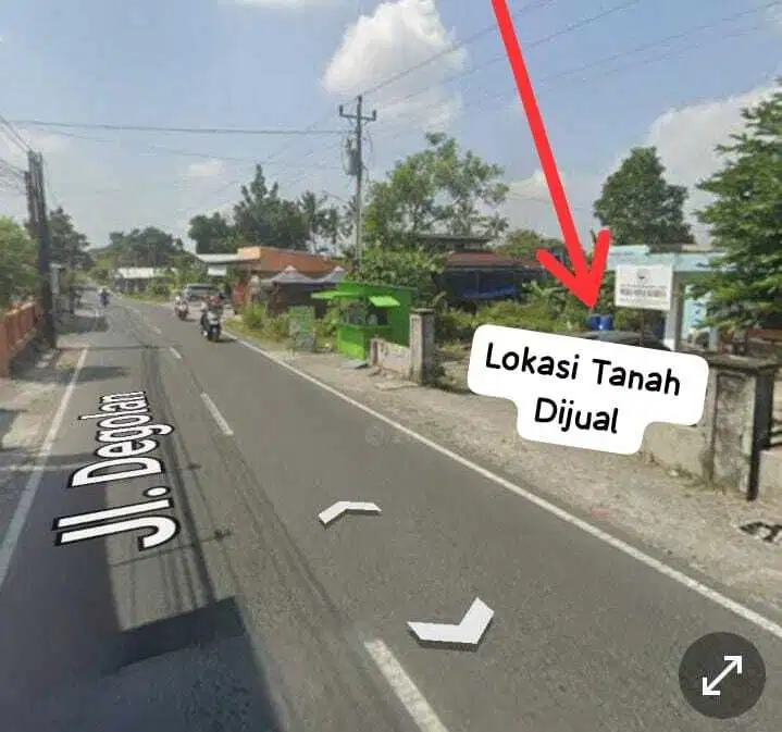 Tanah Tepi Jalan Degolan UII