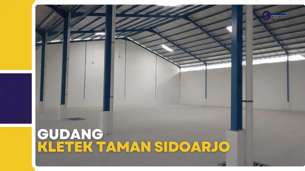 Segera Hadir Gudang Taman  Sidoarjo Baru Siap Sewa dalam 10 Bulan