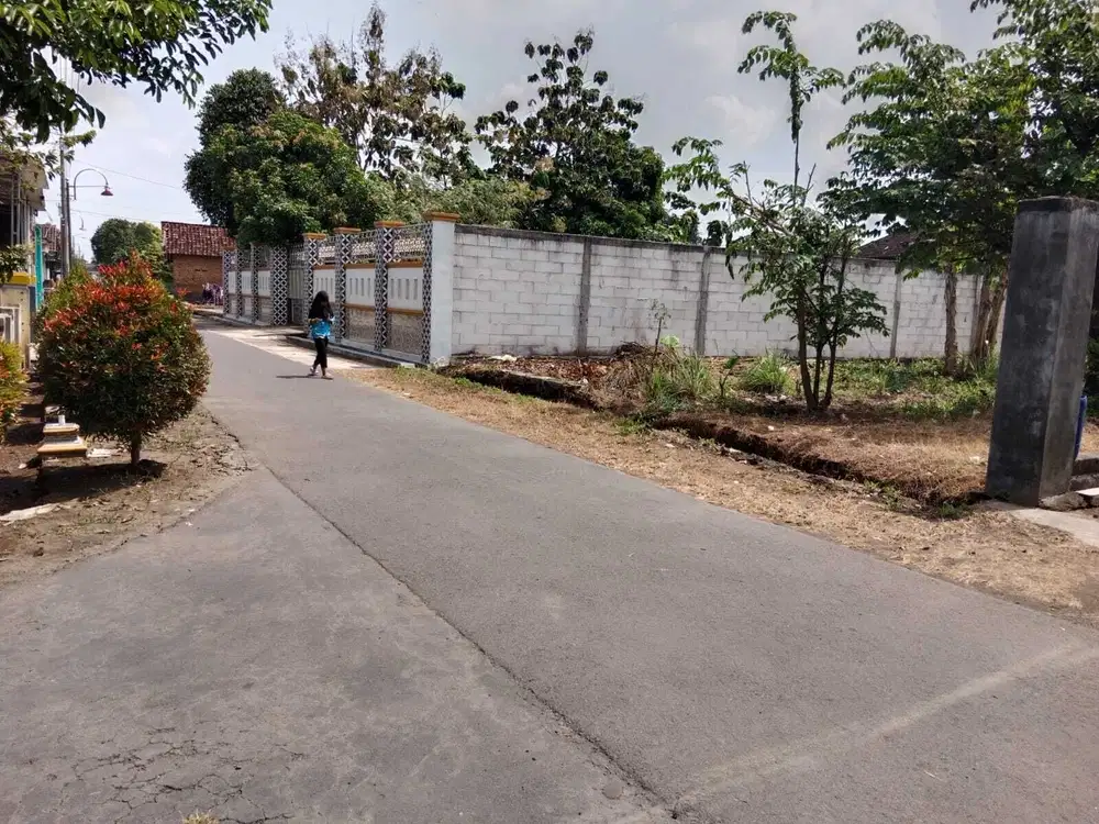 Tanah Di Joho Mojolaban 252m muka 11m , jalan 5,5m, Joho mojolaban