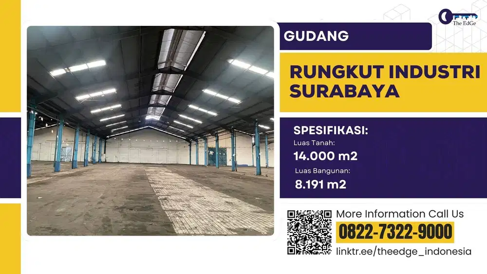 Disewakan Gudang SIer Rungkut Industri Surabaya - The EdGe