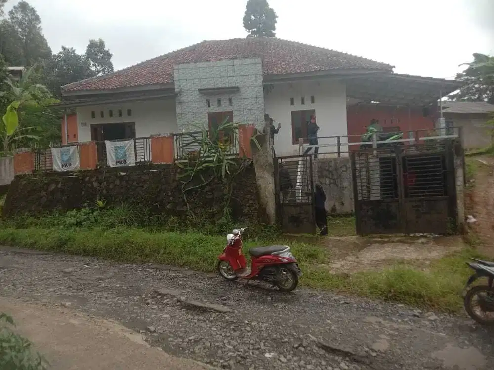 Jual rumah murah LT 400m², girik, nempel jln desa