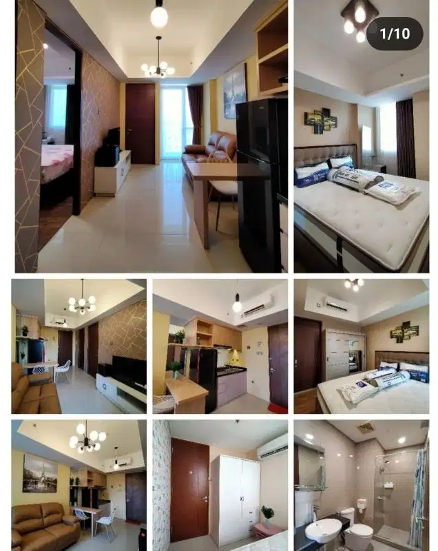 disewakan murah 2 kamar apartemen Linden siap huni Ngagel surabaya