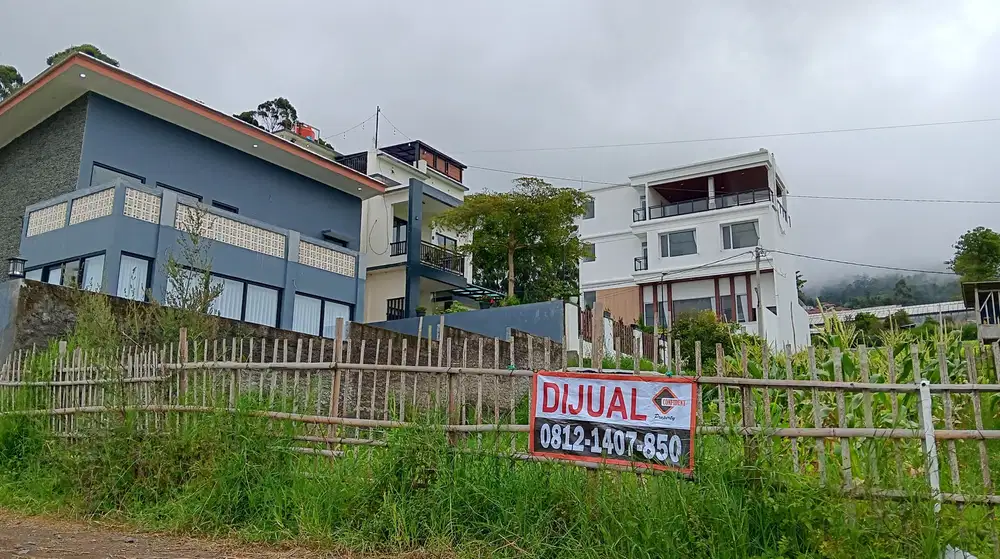 Dijual tanah cocok dibangun rumah villa di Lembang