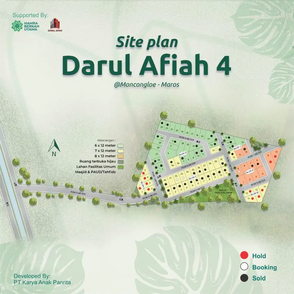 Tanah Kavling Strategis Dekat dengan Kota