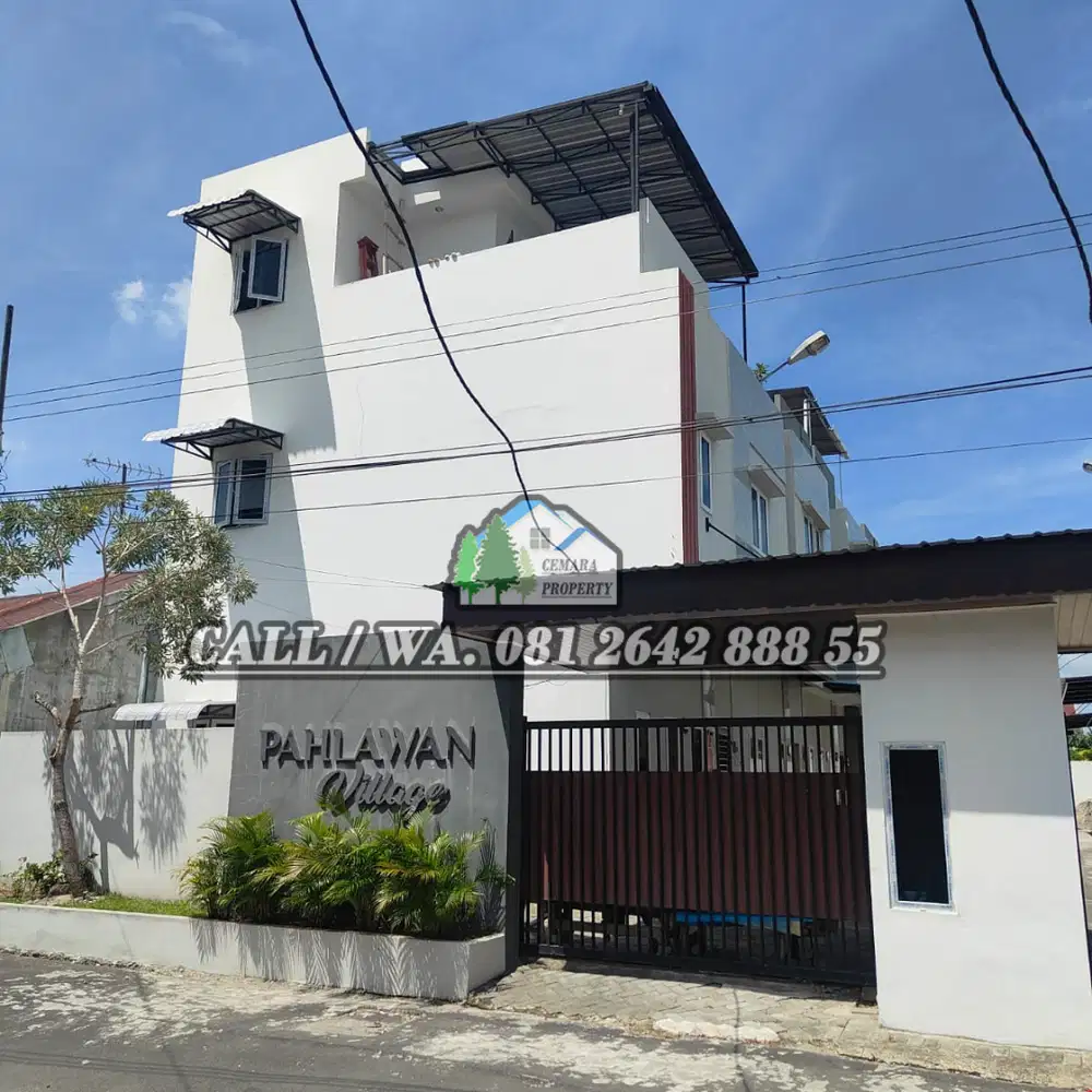 DIJUAL TOWNHOUSE PAHLAWAN VILLAGE