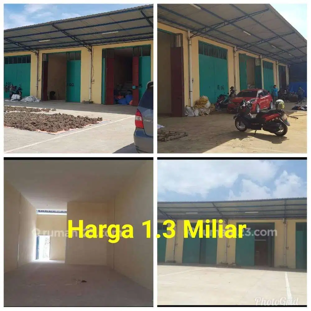 Gudang ESPEDISI dan Multiguna di pergudangan strategis Pinggir Tol