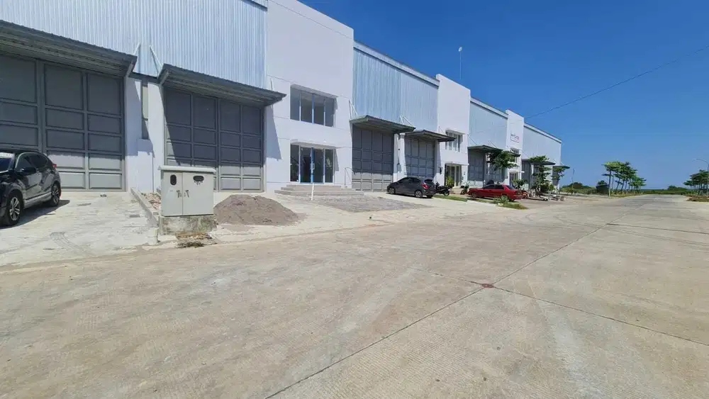 Gudang + Kantor baru siap pakai lokasi strategis pergudangan Makassar