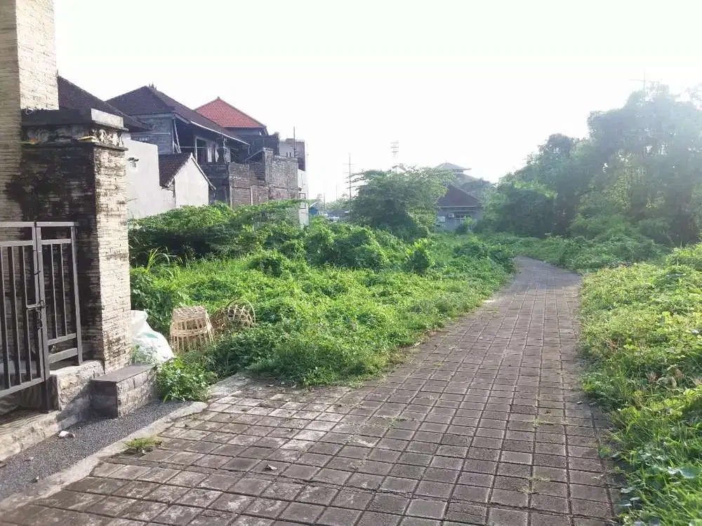 Disewakan tanah 120m2 dekat puspem badung