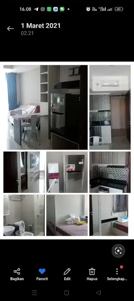 Apartemen 2BR Linden Marvel Ngagel Dinoyo Ubaya Gubeng