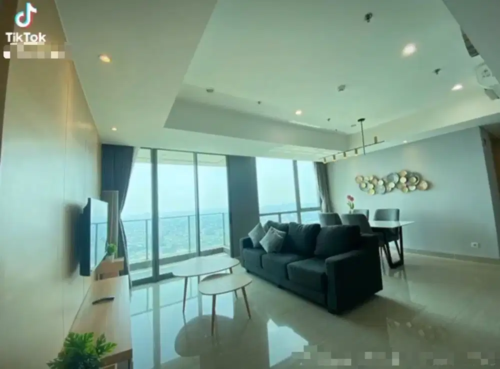 Disewakan 3BR Apartemen Millenium Village, Lippo Karawaci