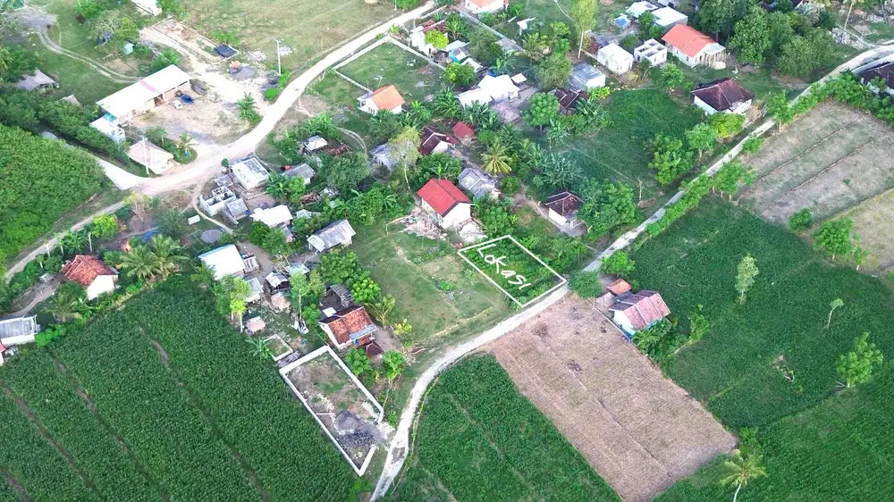 Tanah murah dekat pantai serangan Selong belanak lombok