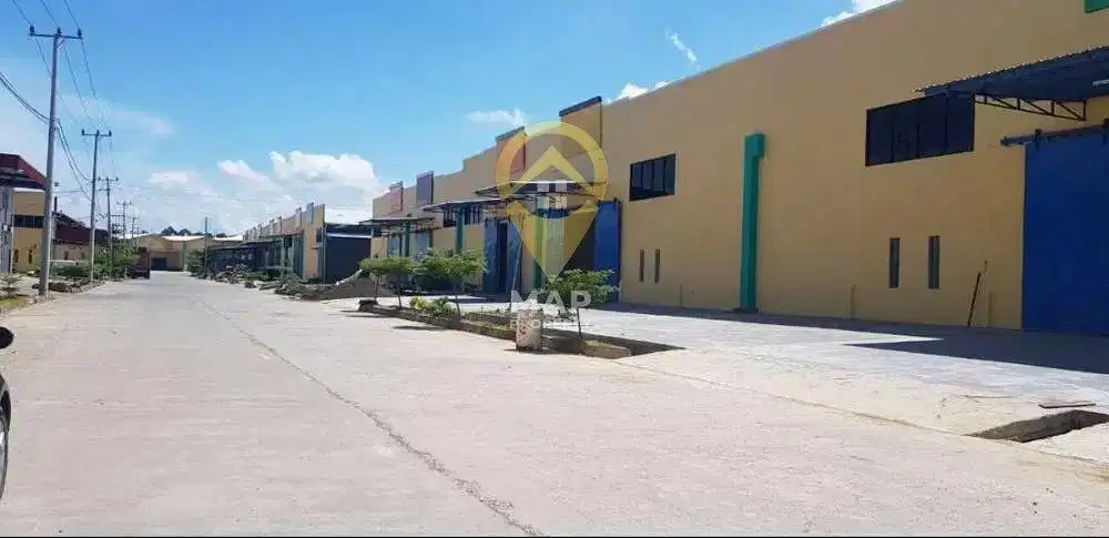 gudang baru full fasilitas kawasan pergudangan 88 pattene makassar