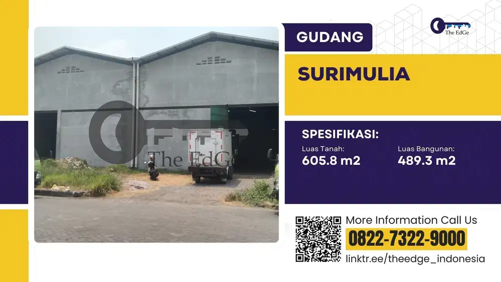 Gudang Industri Siap Pakai Surimulia – Akses Cepat ke Tol Tandes & Pelabuhan Tanjung Perak