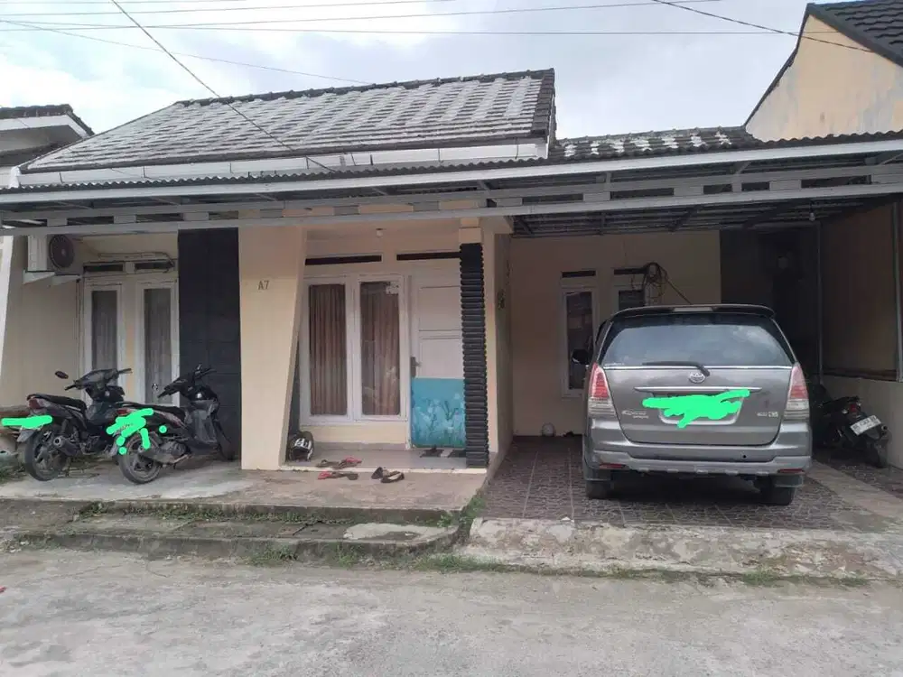 Rumah di seberang ulu II Palembang sumatera selatan