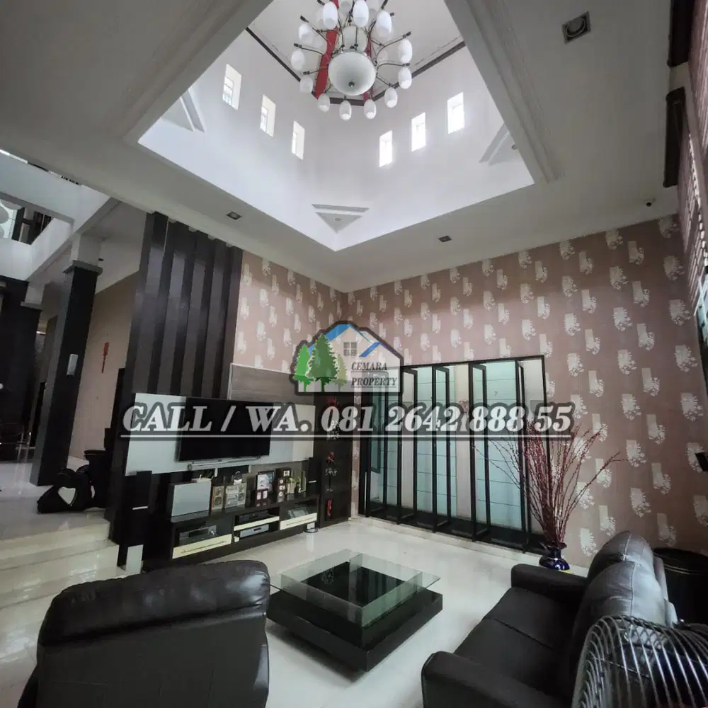 DIJUAL VILLA KOMP CEMARA ASRI JLN RENGAS