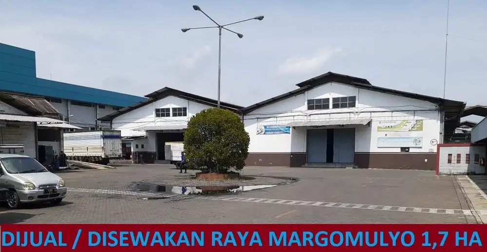 Dijual nol jalan Raya Margomulyo,  Strategis