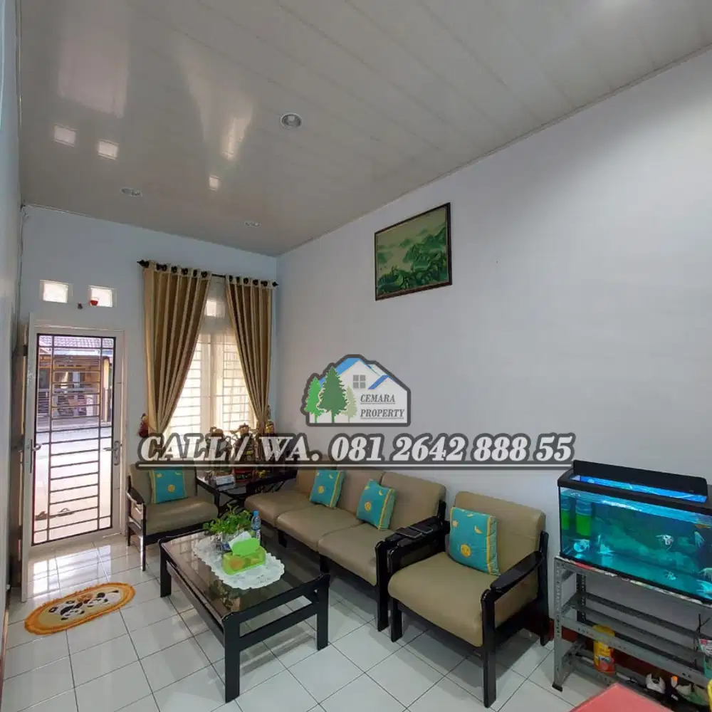 DIJUAL VILLA KOMP CEMARA ASRI JLN PISANG
