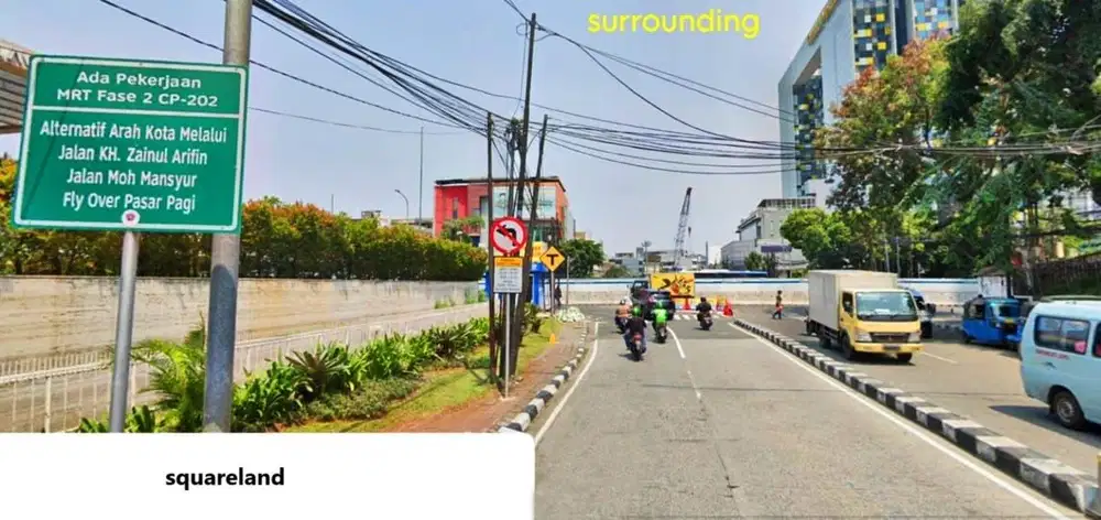 BANGUNAN TUA HITUNG TANAH JALAN RAYA PETOJO UTARA DKT GEDUNG PGN PUSAT