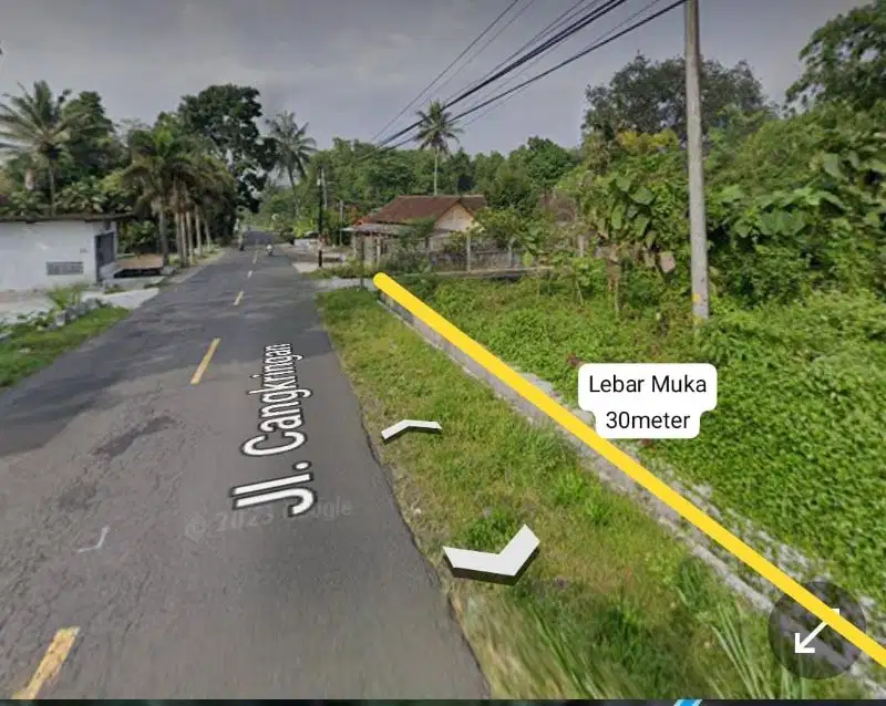 Tanah SHM Pekarangan Murah jl. Pakem - Cangkringan