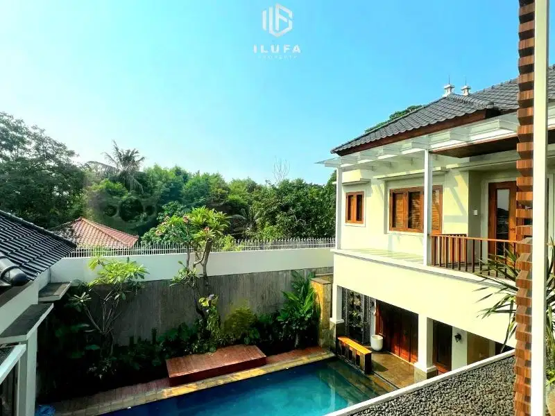 Disewakan Rumah area Kemang dalam, akses Jalan Lebar