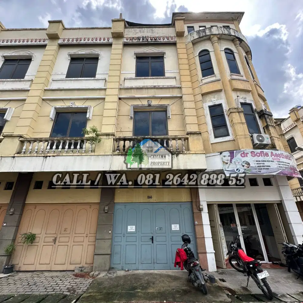 DIJUAL RUKO KOMP MMTC BLOK B JALAN WILLIEM ISKANDAR