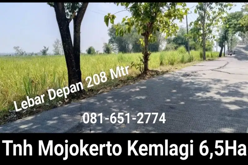 Tanah Industri Mojokerto Kemlagi