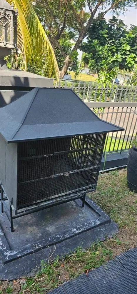 kandang burung dan ayam dari besi kuat dan kokoh