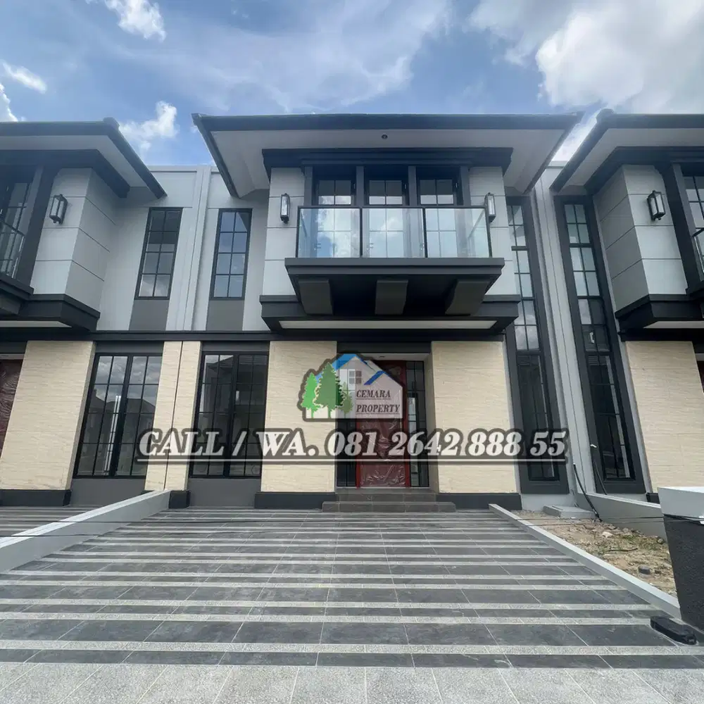 DIJUAL VILLA CITRALAND GAMA CITY CLUSTER CLARKE QUAY