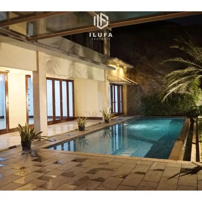 Disewakan Rumah Bangunan Modern, cocok untuk Kedubes Lokasi Strategis