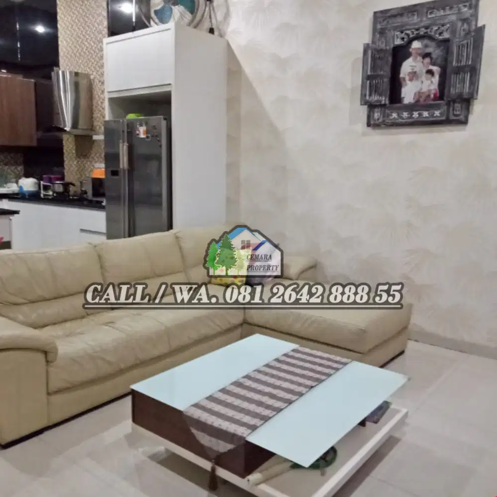 DIJUAL VILLA KOMP CEMARA ASRI JLN CAMELIA