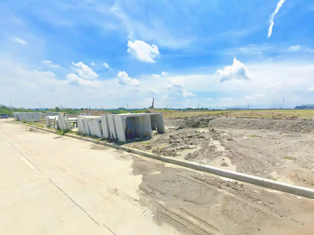 Tanah kavling industri siap bangun 16,375m dikawasan industri deltamas