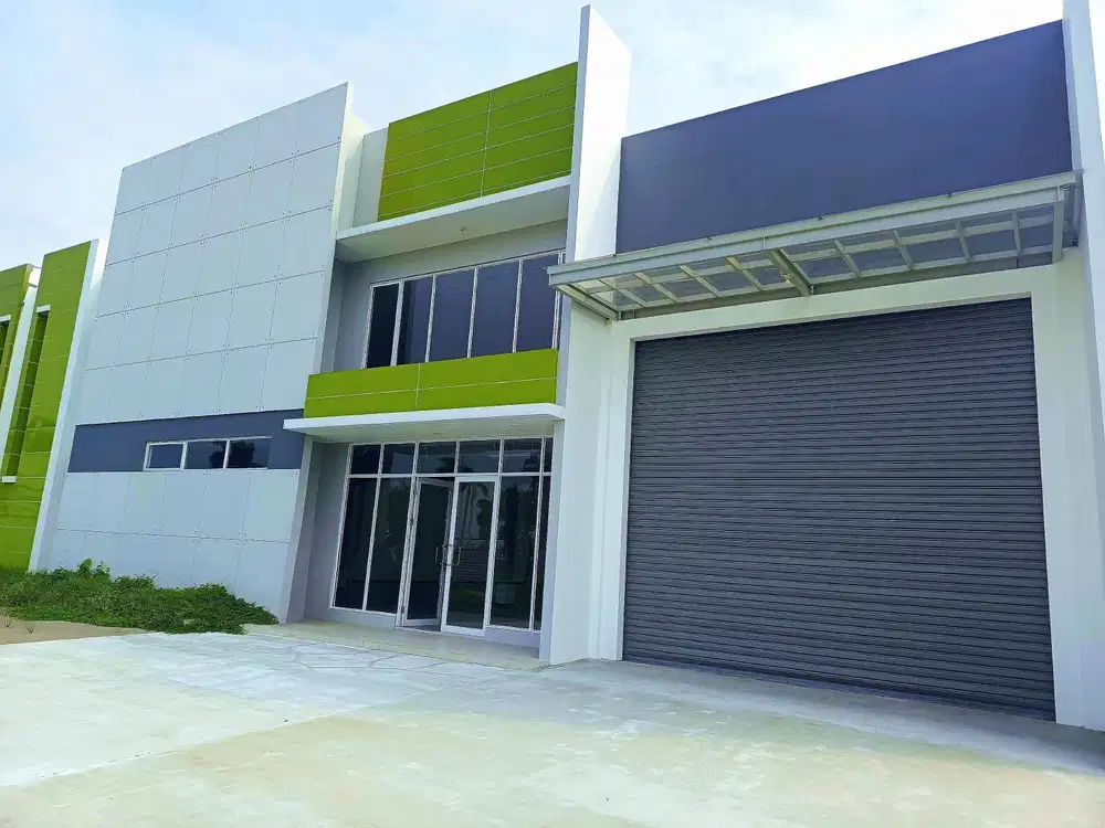 Gudang multifungsi Espace Blook ready siap pakai strategis sudut hook