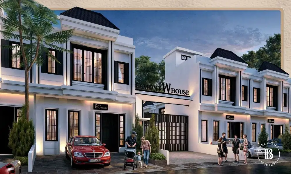 Rumah Baru Komplek Belmont W House Di Jalan Notes Daerah Gatsu