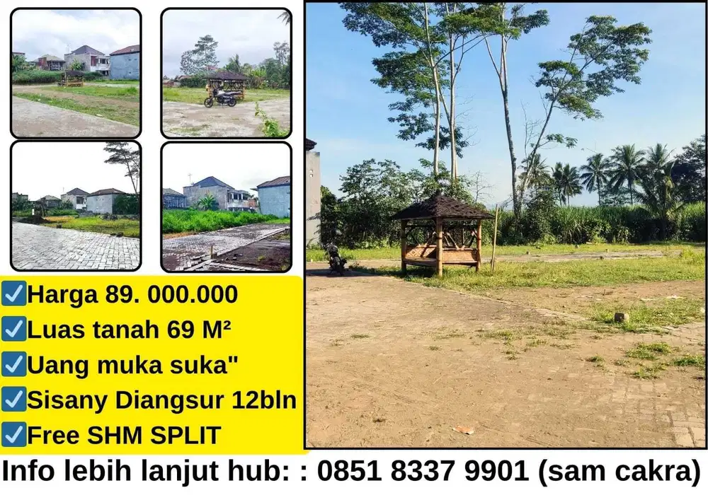 Tanah kavling pribadi harga murah