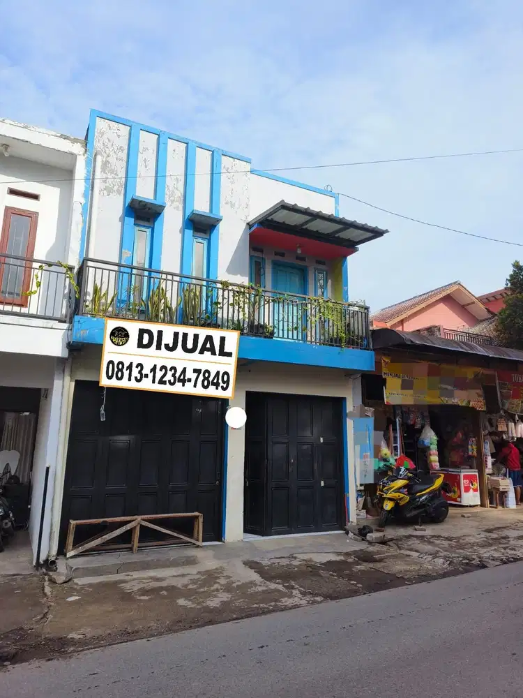 Ruko strategis jl somawinata tanimulya dkt Alfamart cipageran