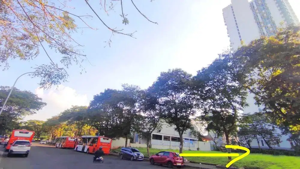 TANAH KAVLING COMMERCIAL SAMPING HALTE TRANSJAKARTA SUNBURST CBD BSD