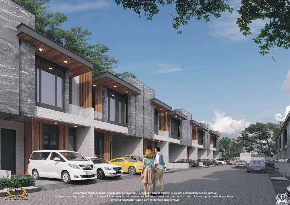 Dijual Villa Siap Huni Cemara Park Palace Jalan Pendidikan