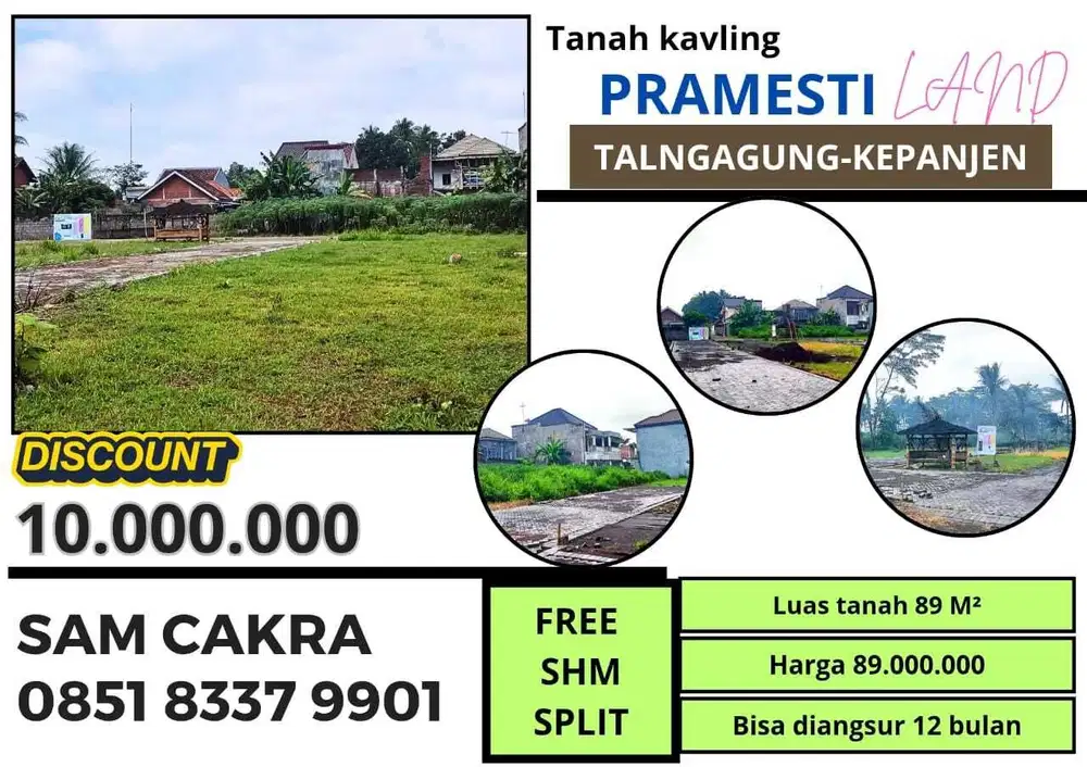 tanah kavling pribadi harga murah lokasi strategis