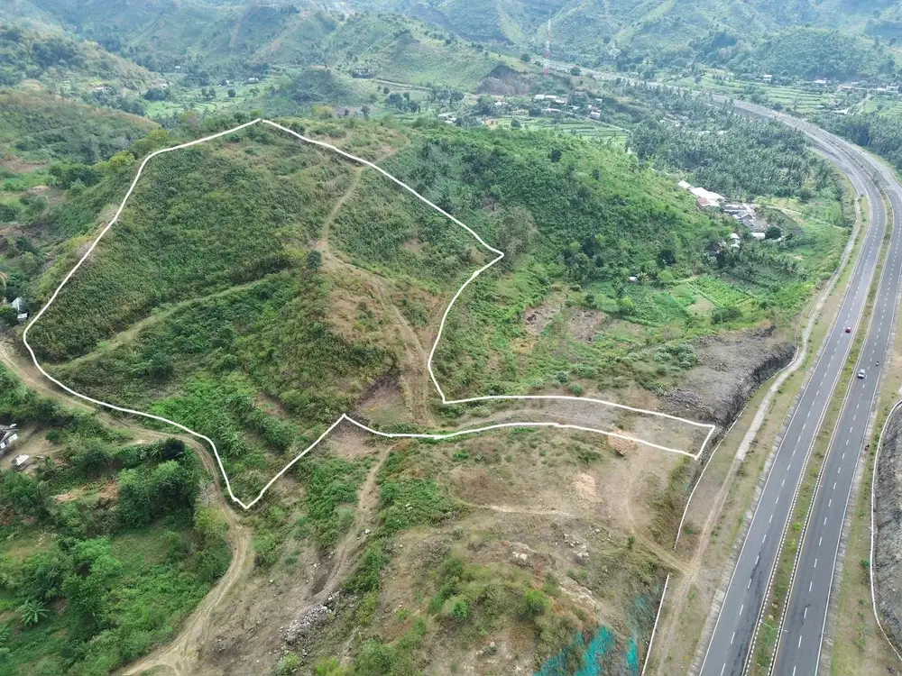 Tanah murah dekat pantai Tanjung ann Lombok. Cocok untuk villa