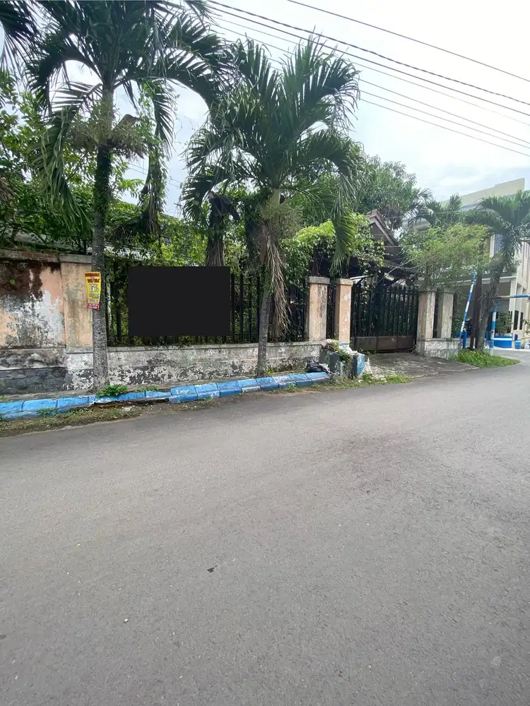 Rumah lama ikan2 suhat hitung tanah  bisa buat usaha cafe dan rukos