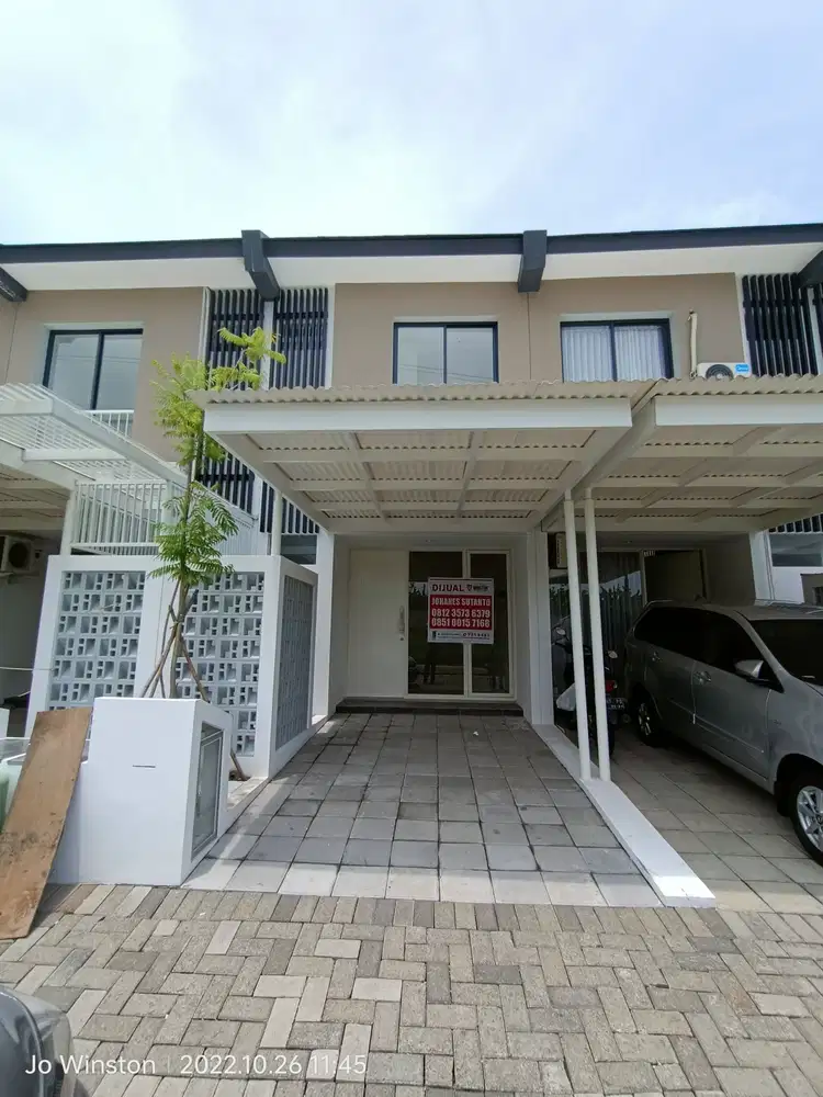 Rumah Jual Murah Royal Residence Oakwood Depan Danau