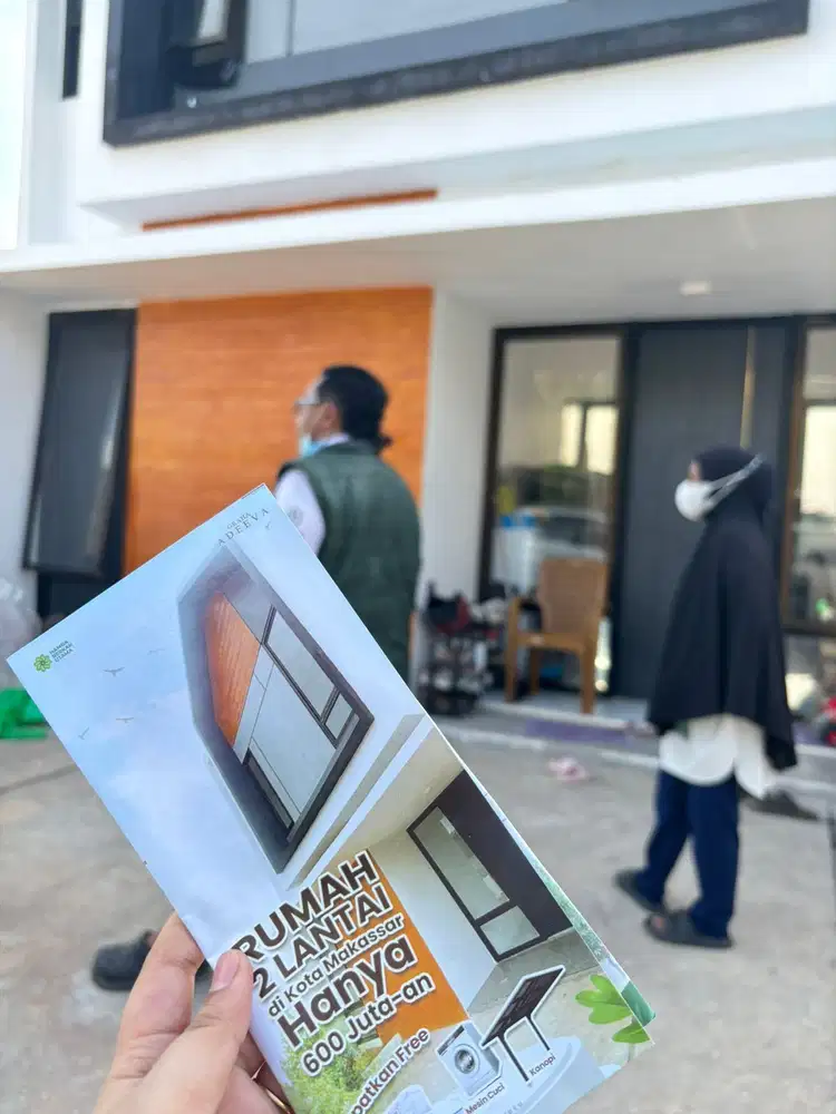 Perumahan murah 2 lantai di daerah makassar