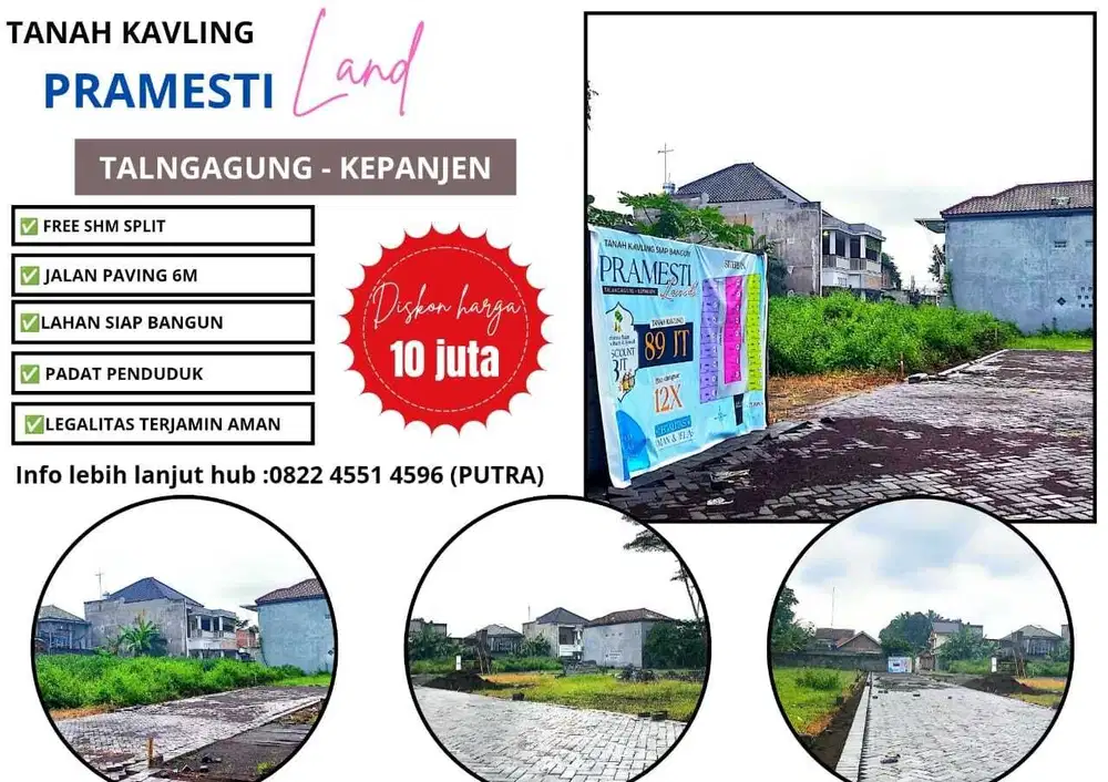 Tanah kavling murah dan amanah