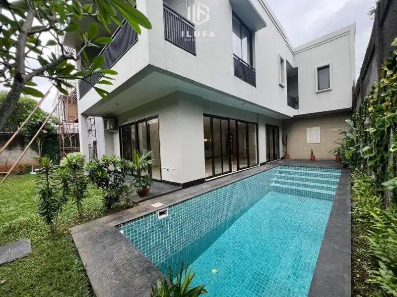 Disewakan rumah cantik modern area kemang