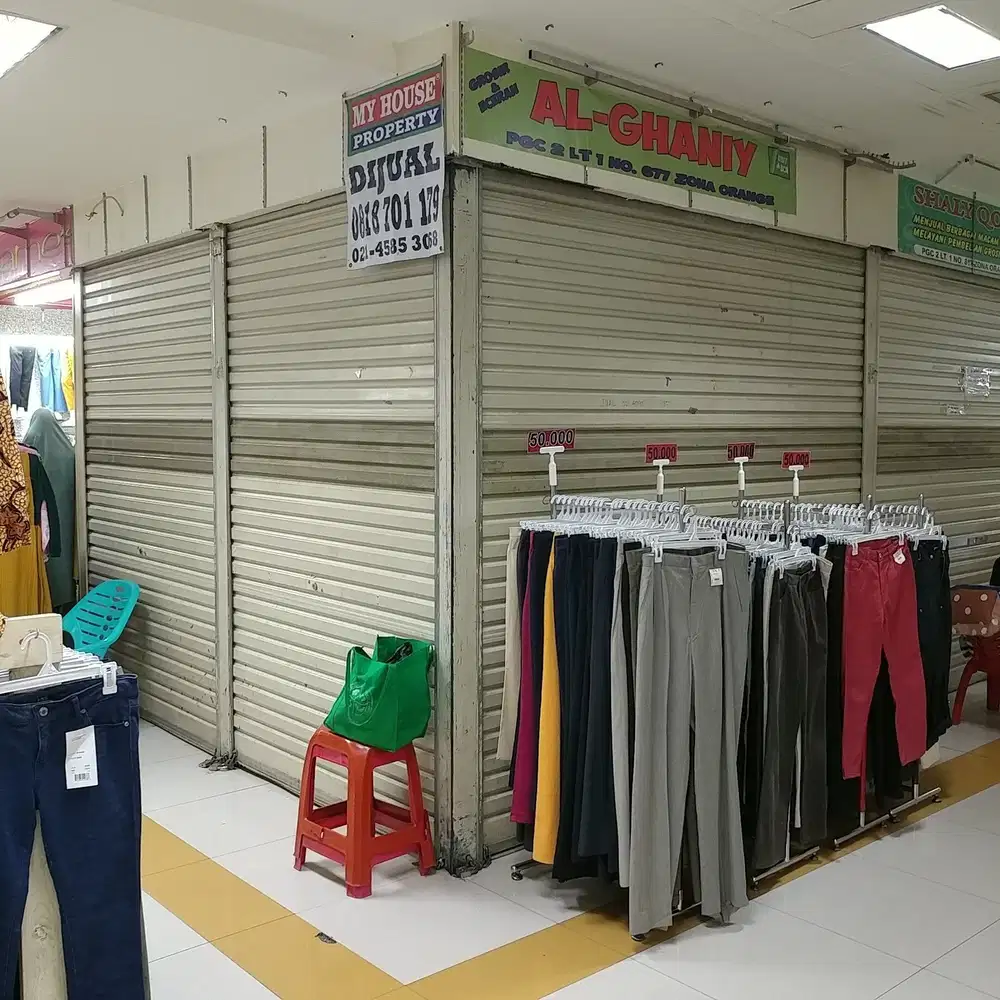 Harga special! Kios PGC lantai 1