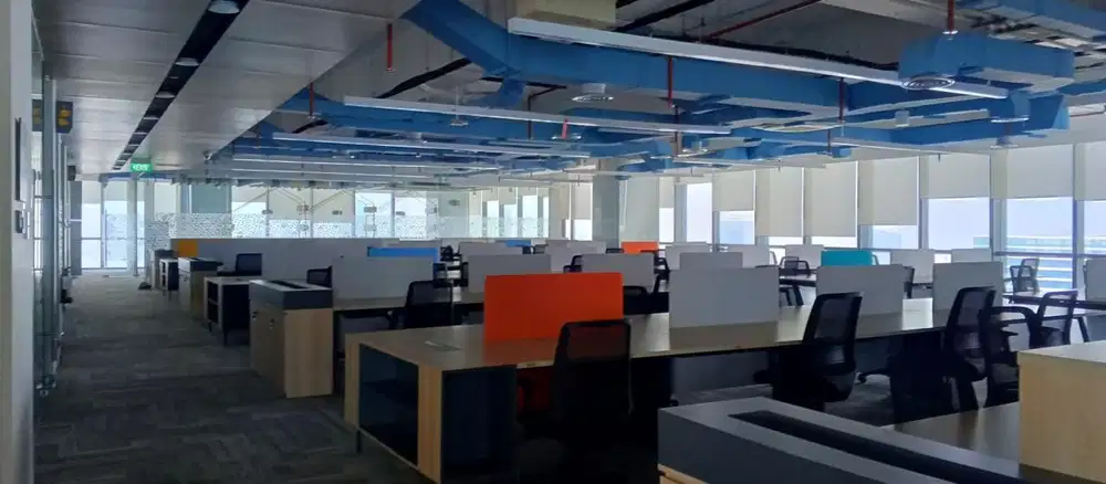 Sewa Kantor Full Furnish 1 Lt Full 2400 m2 di Treasury Tower SCBD