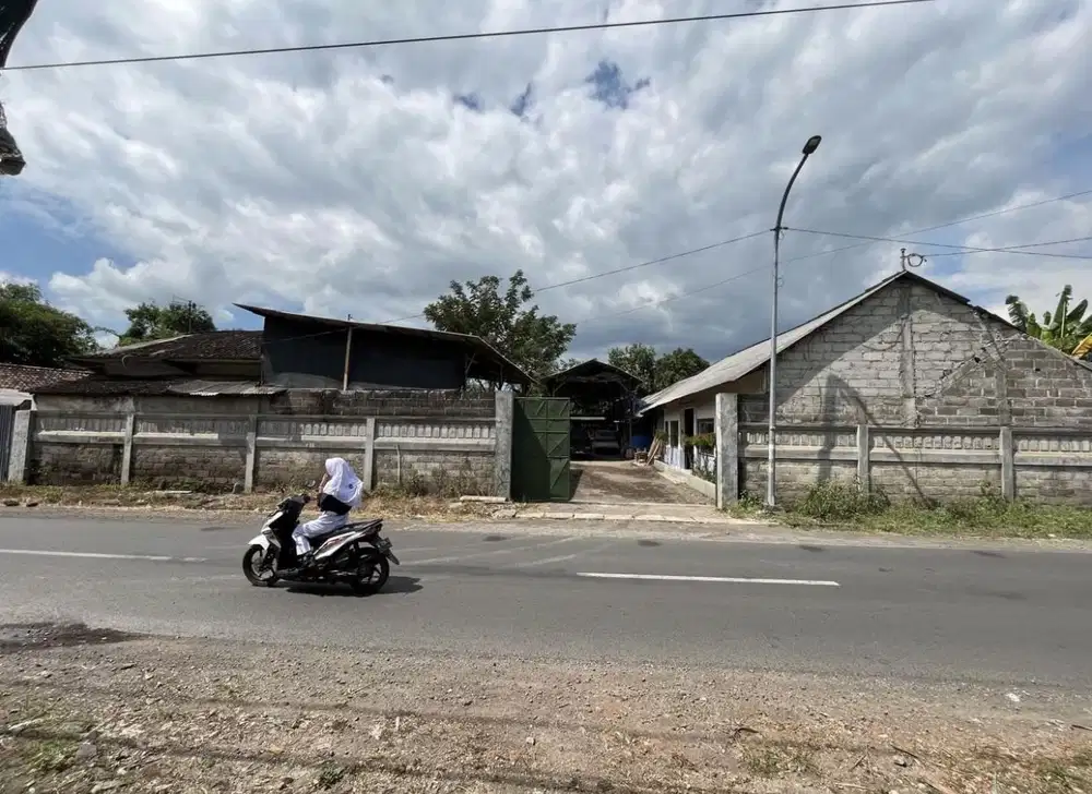 Jual tanah keboncandi winongan bonus bangunan gudang winongan