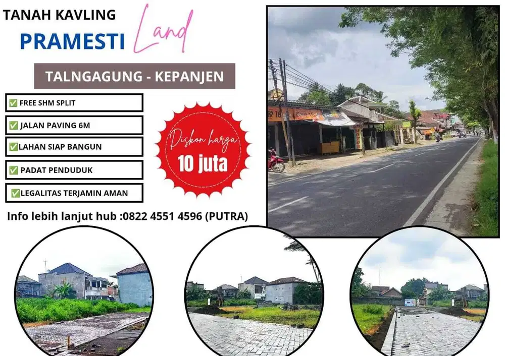 tanah kavling kepanjen kota